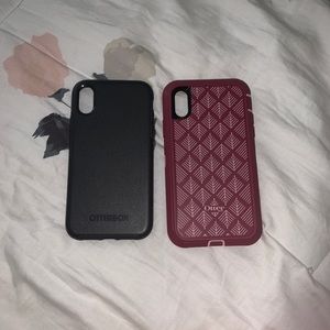 2 iPhone XR Otterbox case